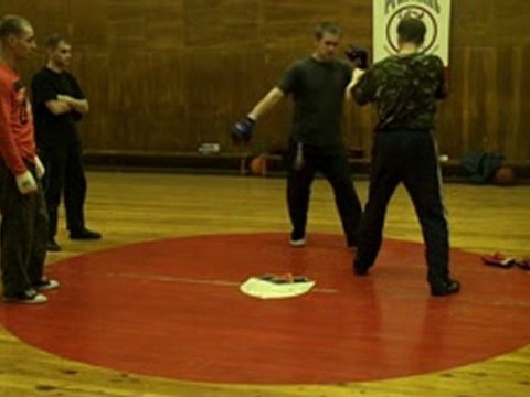 Рукопашь Вход в околицу седьмание за руку