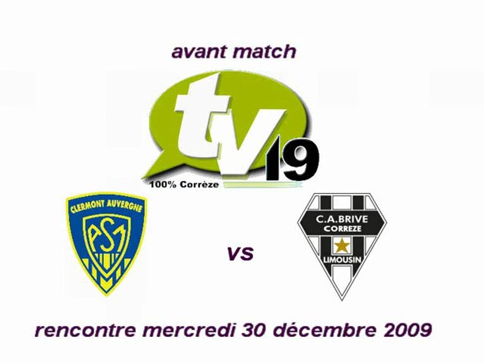 Avant match ASM vs CABCL - TOP14