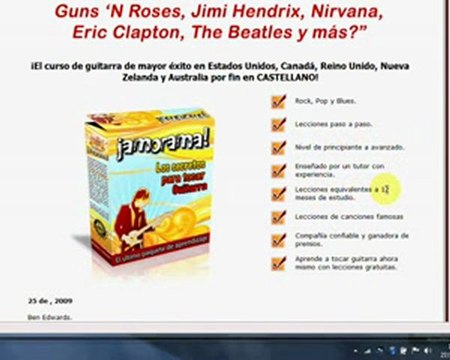 Como Tocar Guitarra - Aprender Tocar Guitarra con Jamorama -