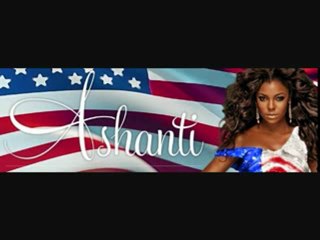 Ashanti sings god bless america in dressing room