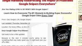 Has Google Sniper Lost It's Mojo?