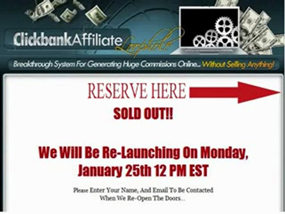 Clickbank Affiliate Loophole