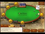 PokerStars / Tournoi 9 jrs / Partie 2 sur 4