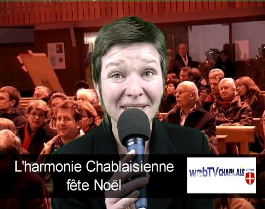 L'Harmonie Chablaisienne fête Noël