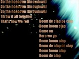 Hoedown Throwdown with lyrics by miley cyrus