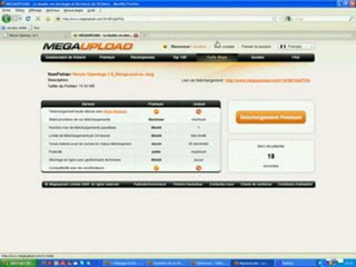 Comment télécharger un fichier sur MegaUpload
