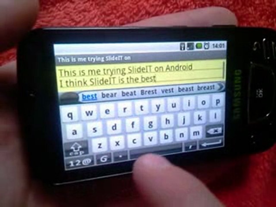 Amazing SlideIT Keyboard for Android