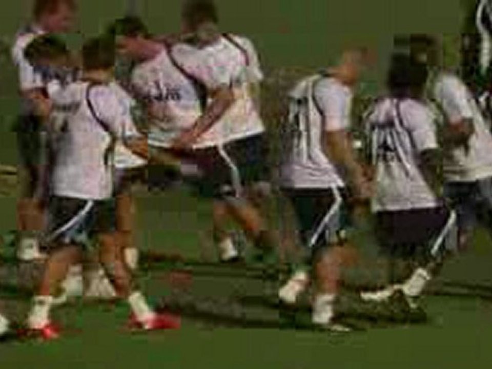 Cristiano Ronaldo : 1st Training With Madrid