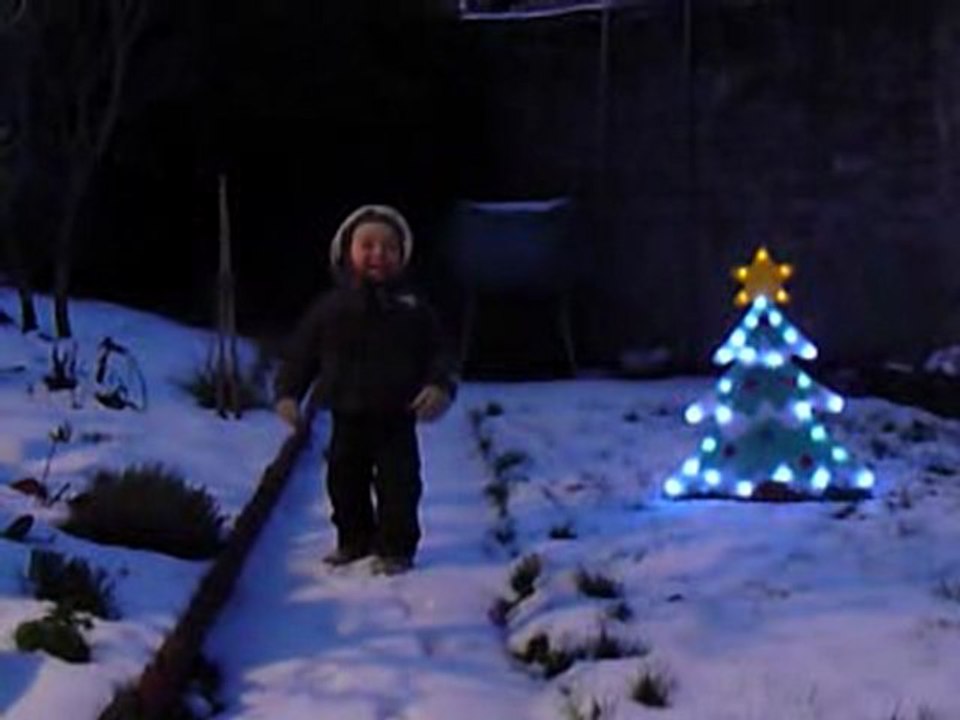 Joseph découvre la neige