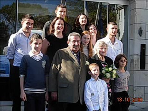 Les 50 ans de mariage de papy et de mamie