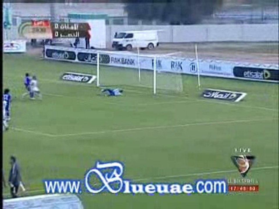 هدف الامارات في النصر وبني ياس في العين - كأس الامارات