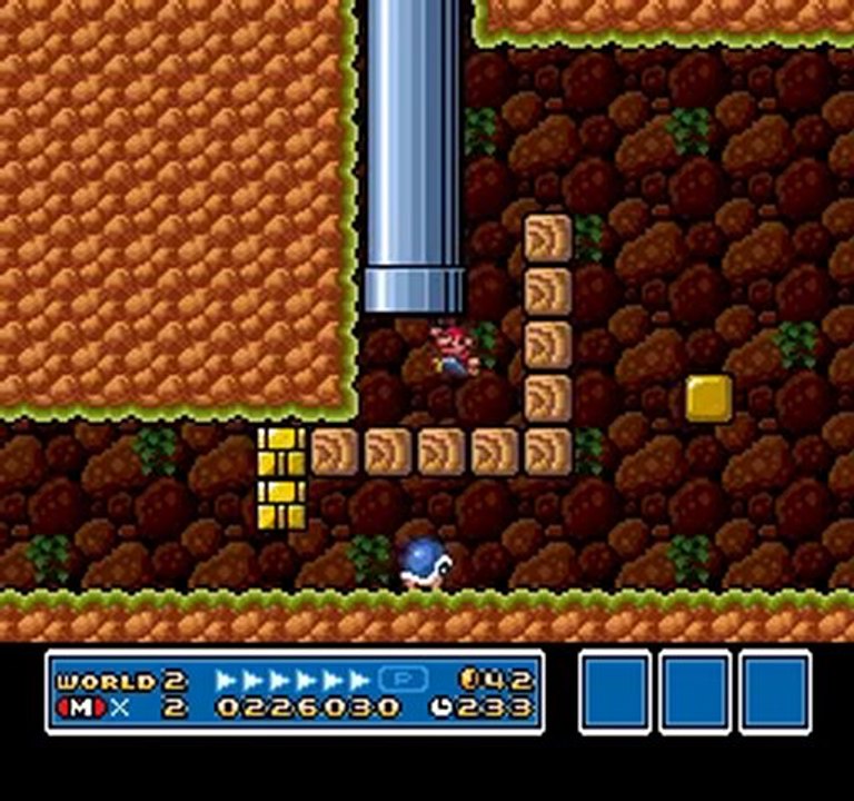 Super Mario Bros 3 - Monde 2 Pyramide