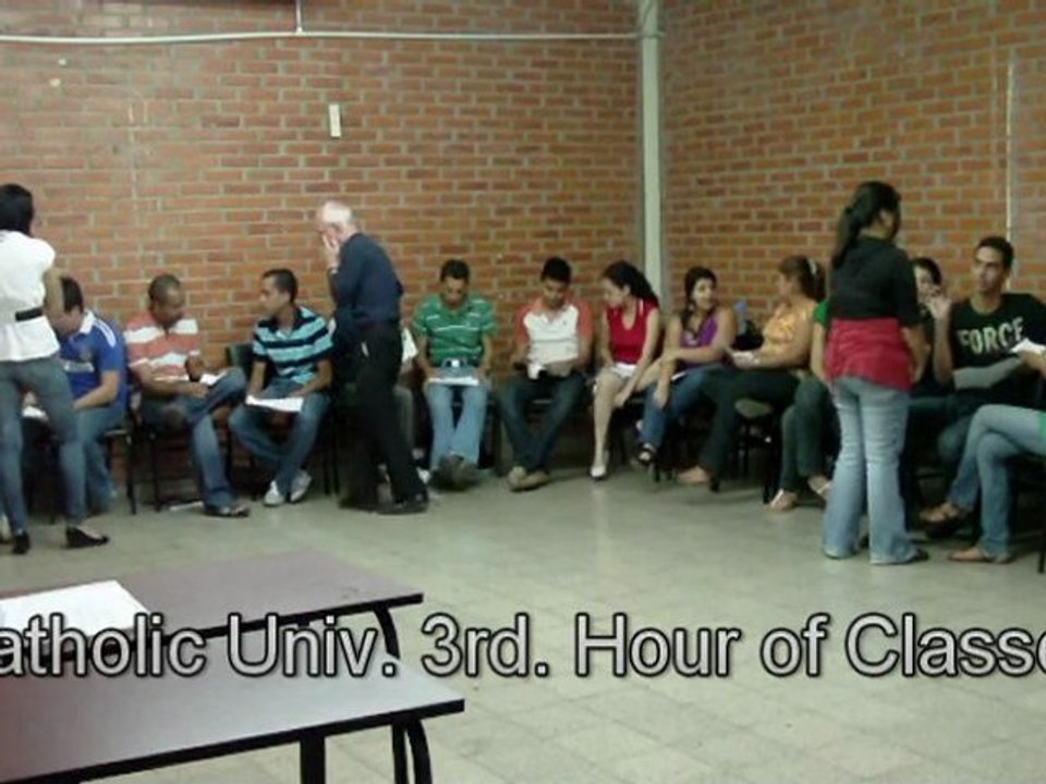 English Classes - Catholic Univ - Honduras - Hour 3 - BABLA