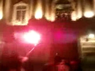 Drapeau algerien a la mairie capitole de Toulouse