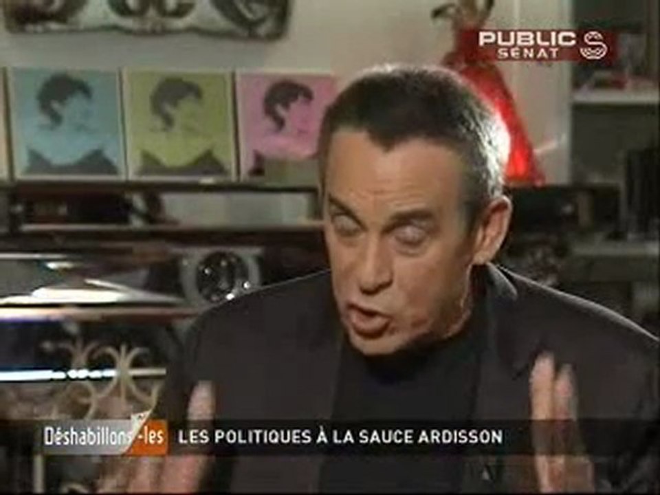 Thierry Ardisson Interview public Senat 1/2