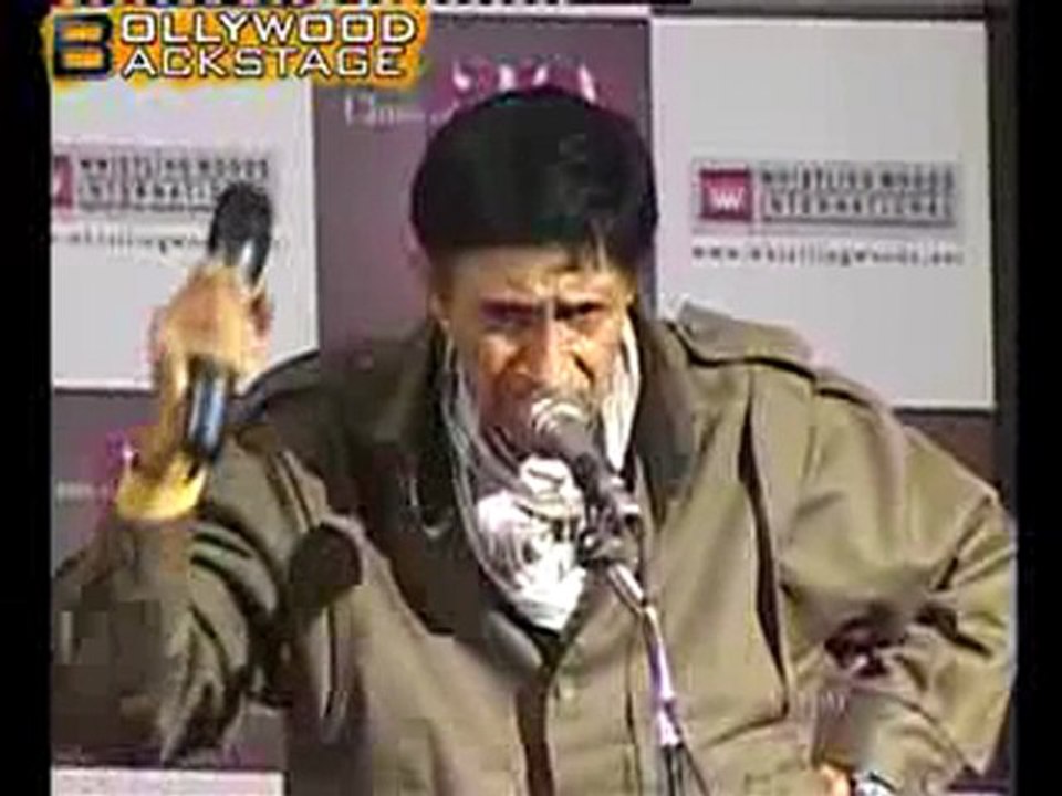 Dev Anand honoured at Ghai's Whistling