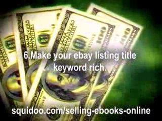 Cheap E Books: How To Easily Sell ebook on Ebay