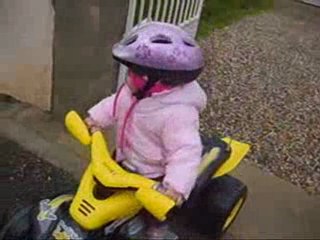 Loann premier tour de quad