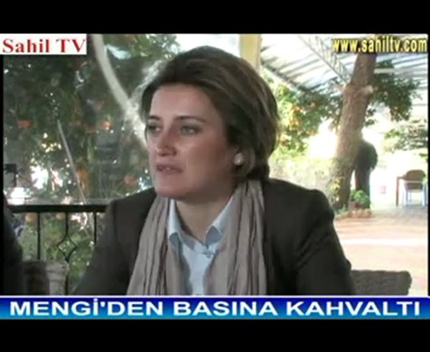 MENGİ'DEN BASINA KAHVALTI
