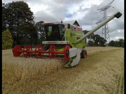 Moisson 2009, en finistère sud