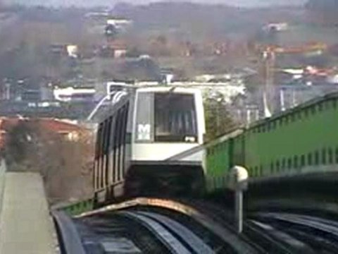 VAL206 : Départ de la station Jolimont sur la ligne A du métro de Toulouse