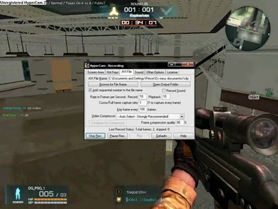 Warrock reddprince in action AUG