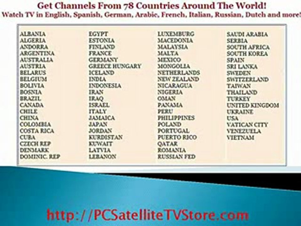 Watch TV On Your PC Or MAC?