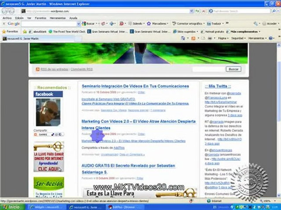 Implementar Add Widget Twitter En Blog WordPress