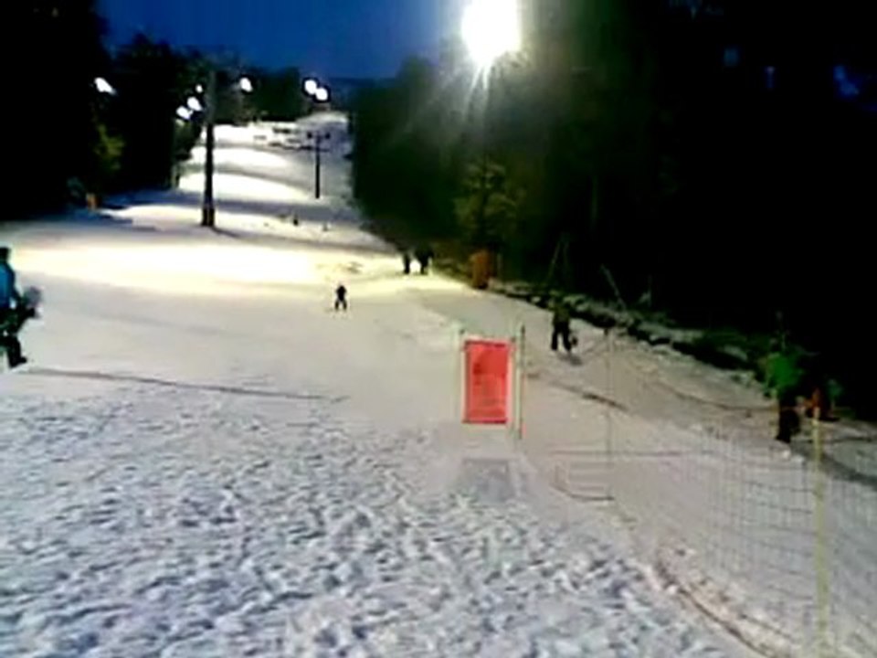 Bosse en ski avec les tapis de réception Airstar Concept®