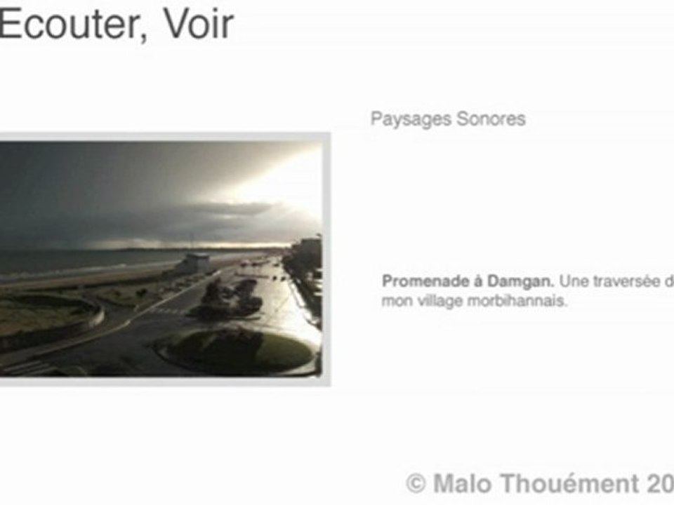 Paysage Sonore - Promenade à Damgan
