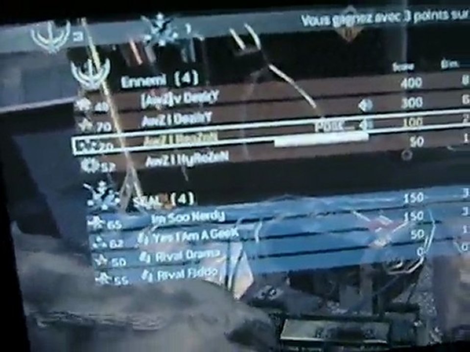 cod6 awz vs rival premiere partie