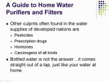 A Guide to Home Water Purifiers and Filters