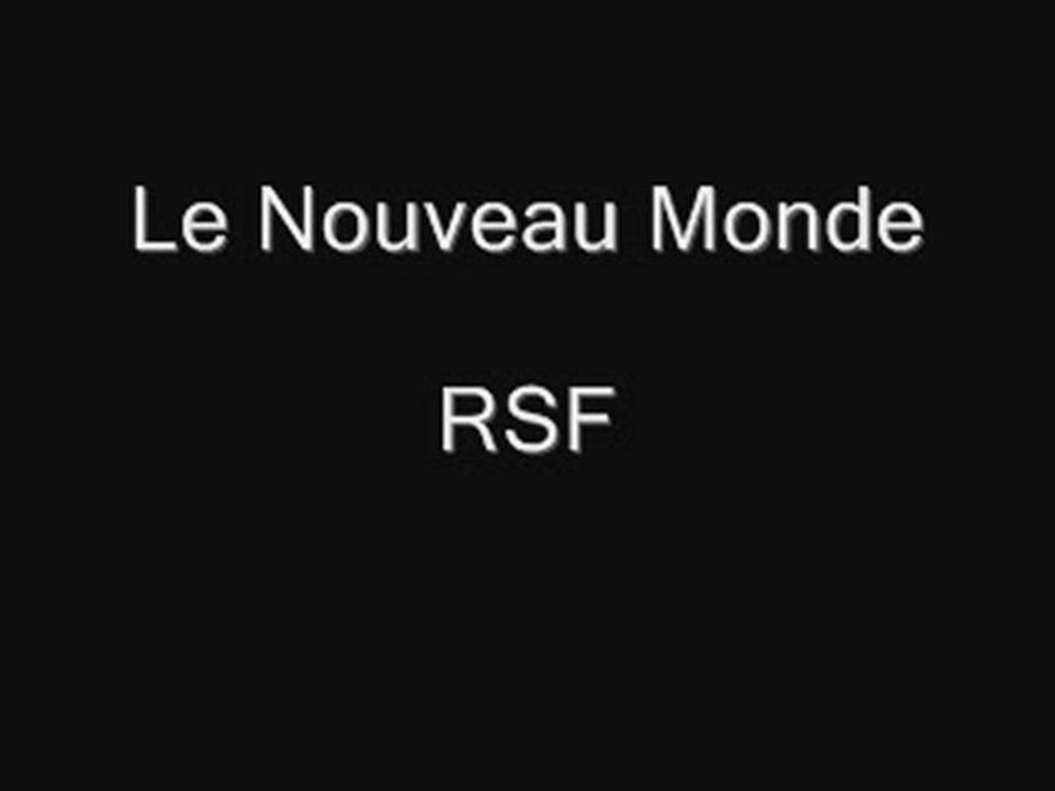 Le Nouveau Monde - RSF