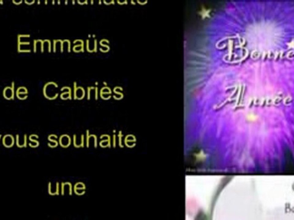 bonne année