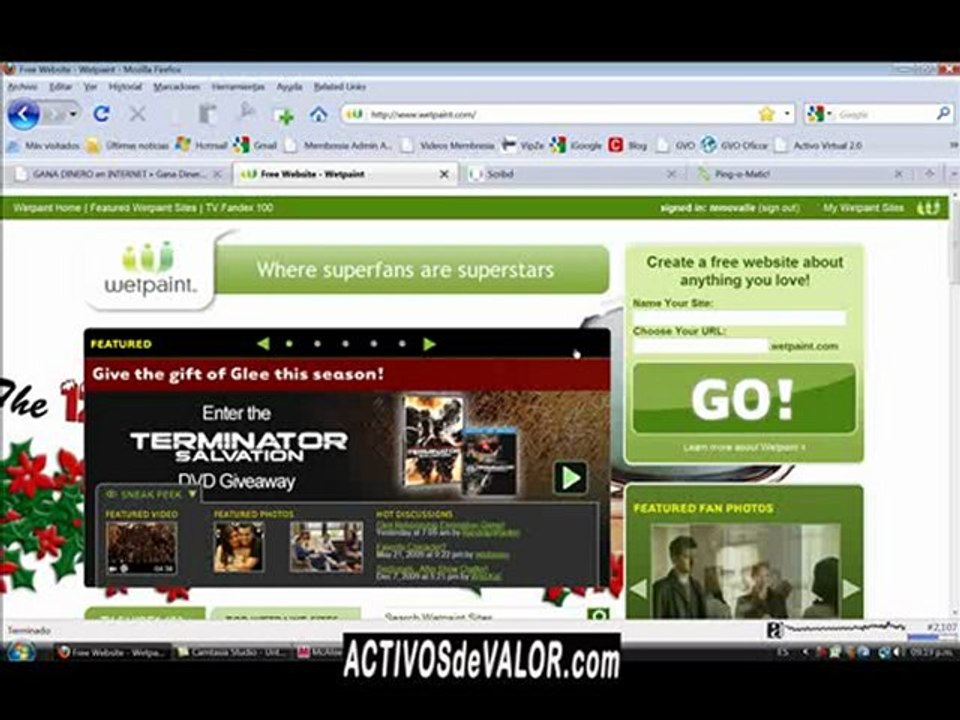 Trafico con Articulos, WetPaint, Scribd (1)