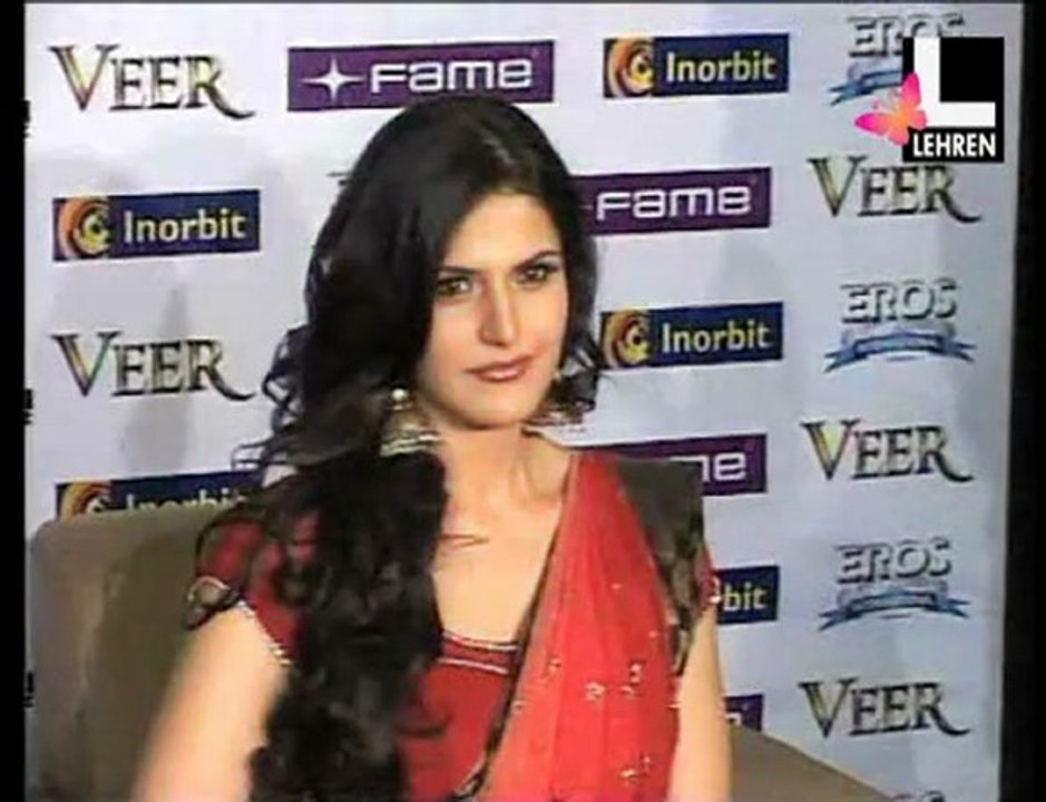 Salman On  Co-star Zarine Khan