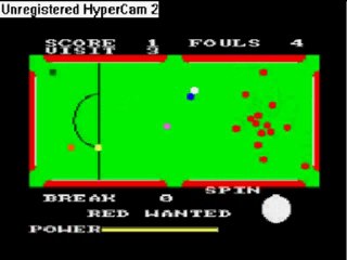 8bit wars Steve Davis Snooker