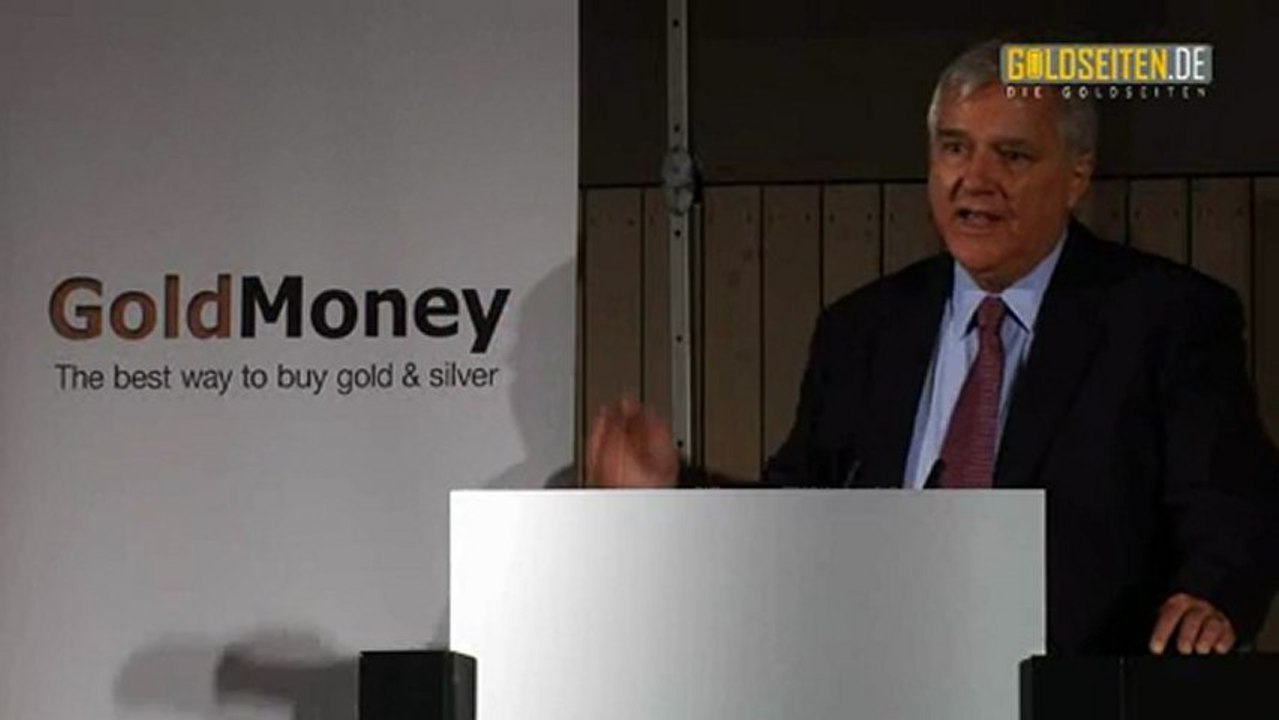 James Turk bei der Internationalen Edelmetallmesse