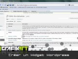 Tutoriel vidéo : Créer un widget Wordpress