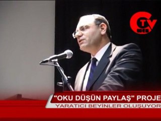 "Oku Düşün Paylaş" projesi