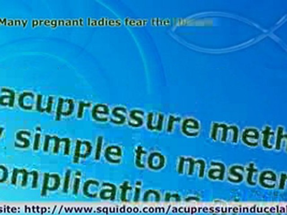 How to Induce Labor Yourself - Acupressure For Labor