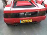 Ferrari 512 TR TESTAROSSA echappement inox