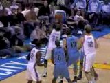 NBA Kevin Durant takes the pass and finishes with authority