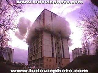 démolition tours Prés Saint Jean vue UNIQUE, EXCLUSIVE !!