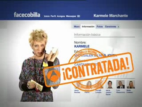 Promo 'La escobilla nacional' (Antena 3) / Karmele Marchante