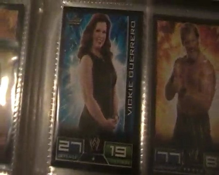 Mes carte de catch slamattax ect ..... !
