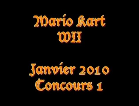 Mario Kart WII - Concours de Janvier 2010 n° 1