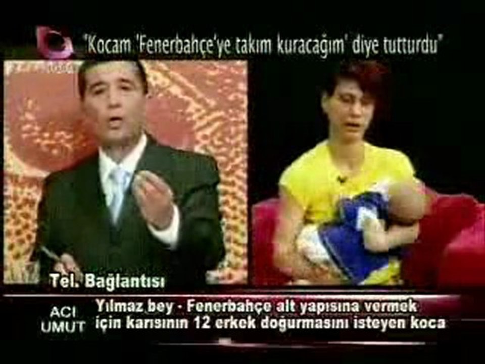 FB altyapısına vermek için karısından 12 erkek çocuk istiyor