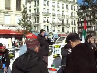 Rassemblement à Lyon contre la destruction d'Al Quds