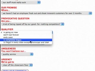 You, Too, Can Write Bad Radio Commercials!